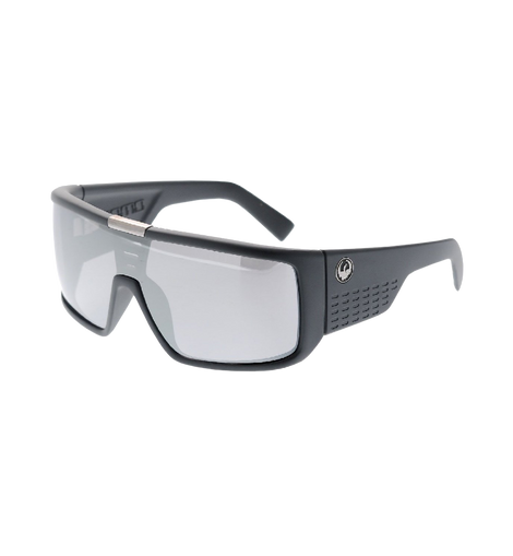 Dragon Alliance Matte Black Silver Ion Domo Sunglasses
