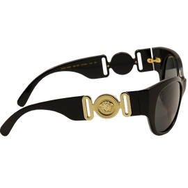 Versace VE4265 Sunglasses GB1 87 Black (Gray) 57mm